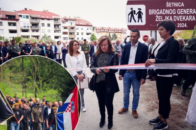 FOTO Brigadni general Dvekar dobio šetnicu u Varaždinskim Toplicama